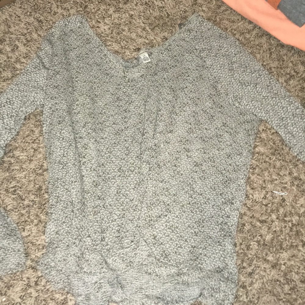 Grey American eagle sweater